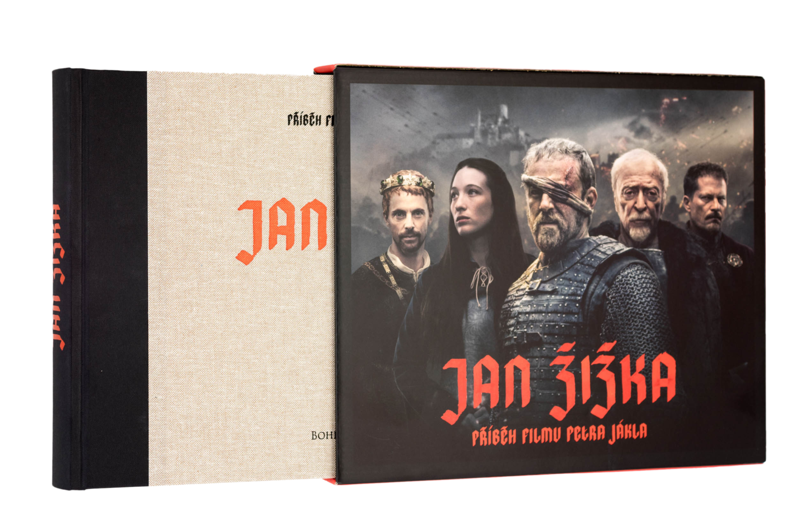 Jan Žižka krabice a kniha